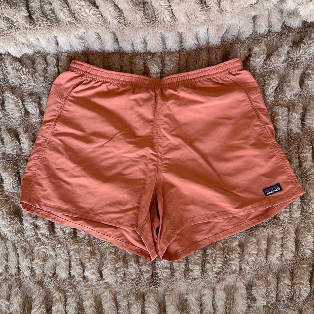 Patagonia Women's Athletic Shorts in Coral